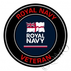 Royal Navy Veterans Sticker